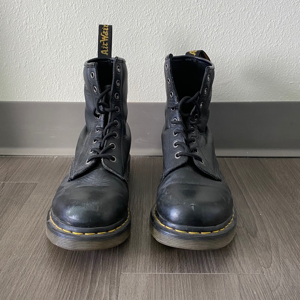 Dr. Martens Black Lace Up Boots